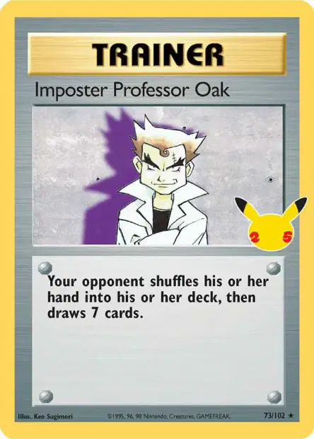 Imposter Professor Oak - Ken Sugimori