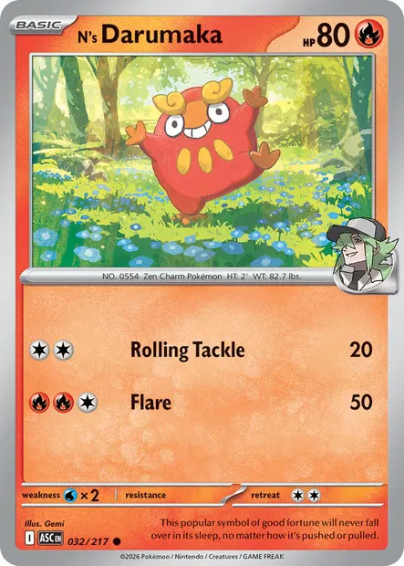N's Darumaka