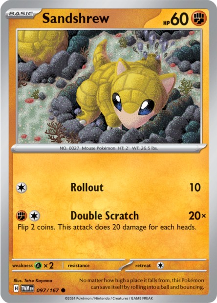 Sandshrew - Tetsu Kayama