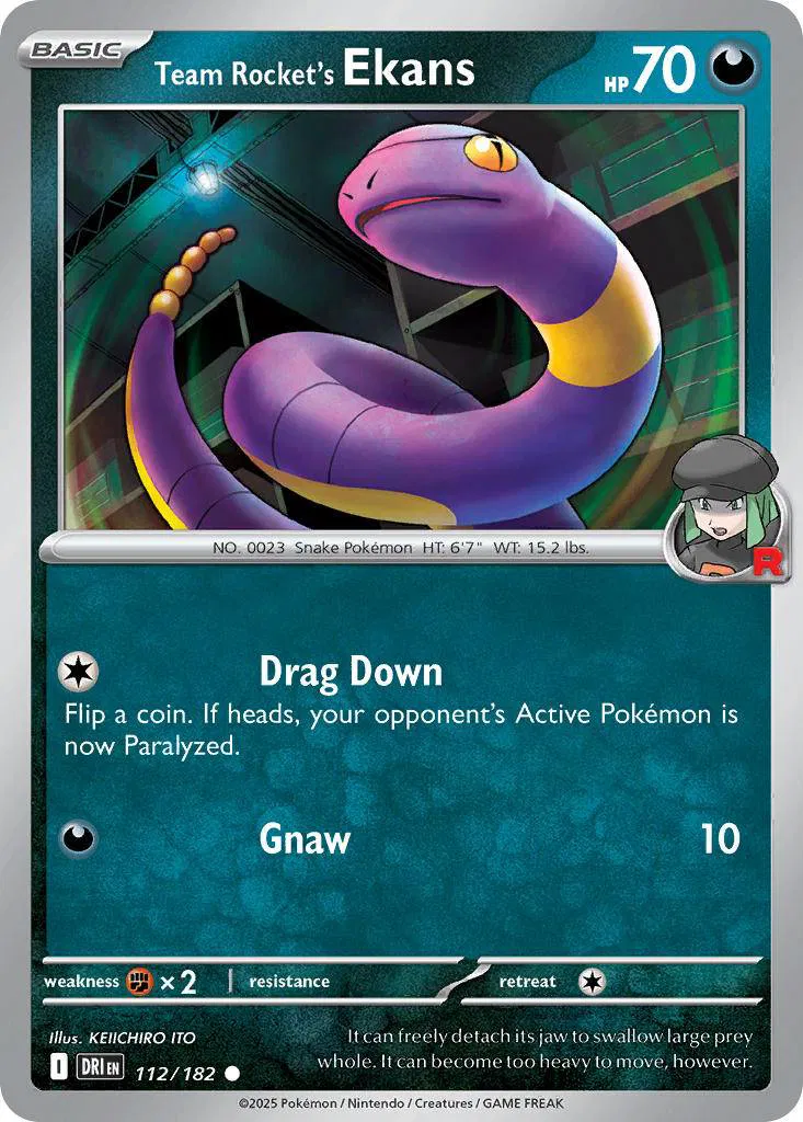 Team Rocket's Ekans - KEIICHIRO ITO