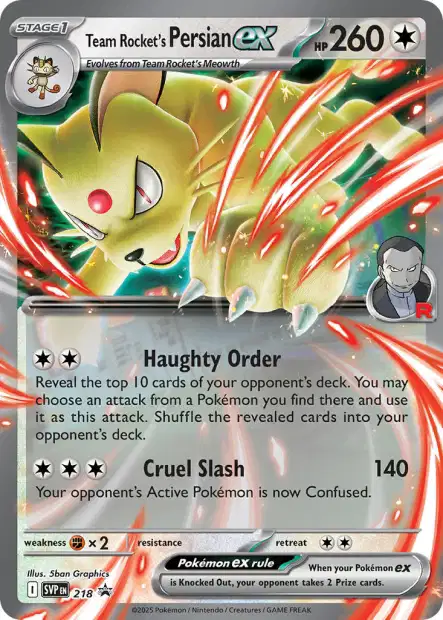 Persian-ex de la Team Rocket
