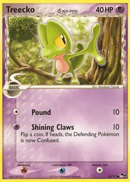 Treecko δ Delta Species