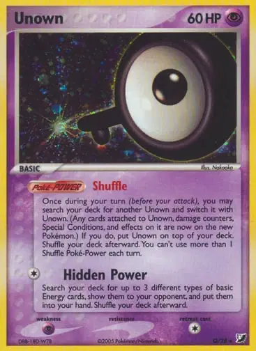 Unown Q