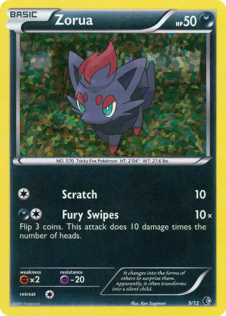 Zorua - Ken Sugimori