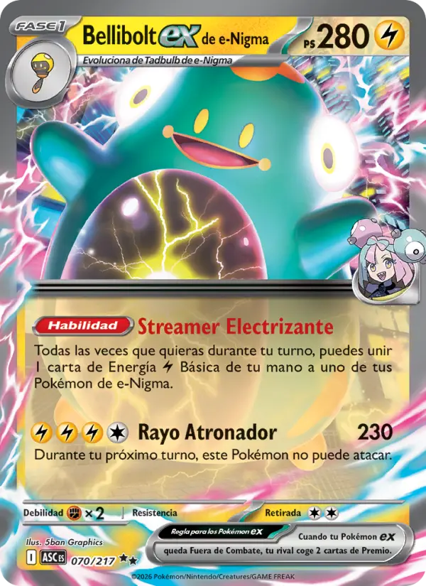 Bellibolt ex de e-Nigma