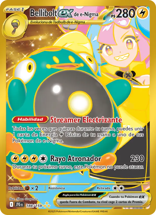 Bellibolt ex de e-Nigma
