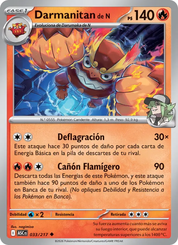 Darmanitan de N