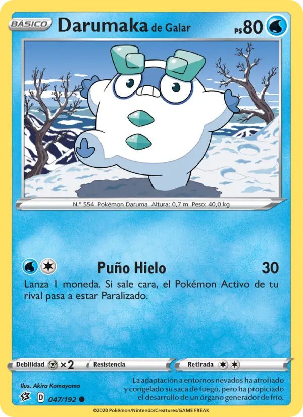 Darumaka de Galar