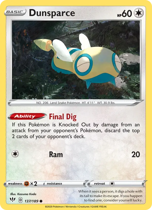 Dunsparce - Kazuma Koda