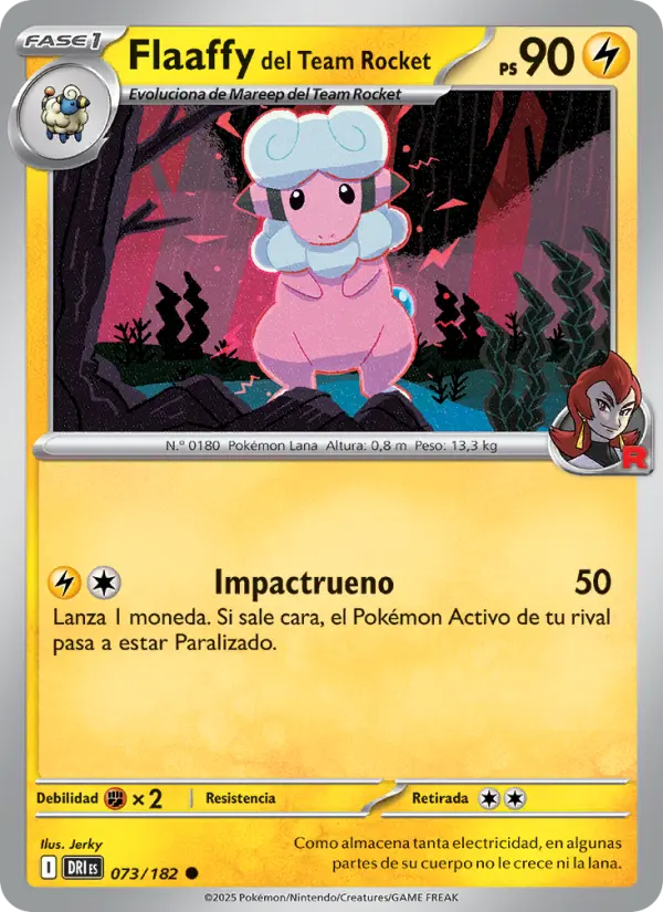 Flaaffy del Team Rocket