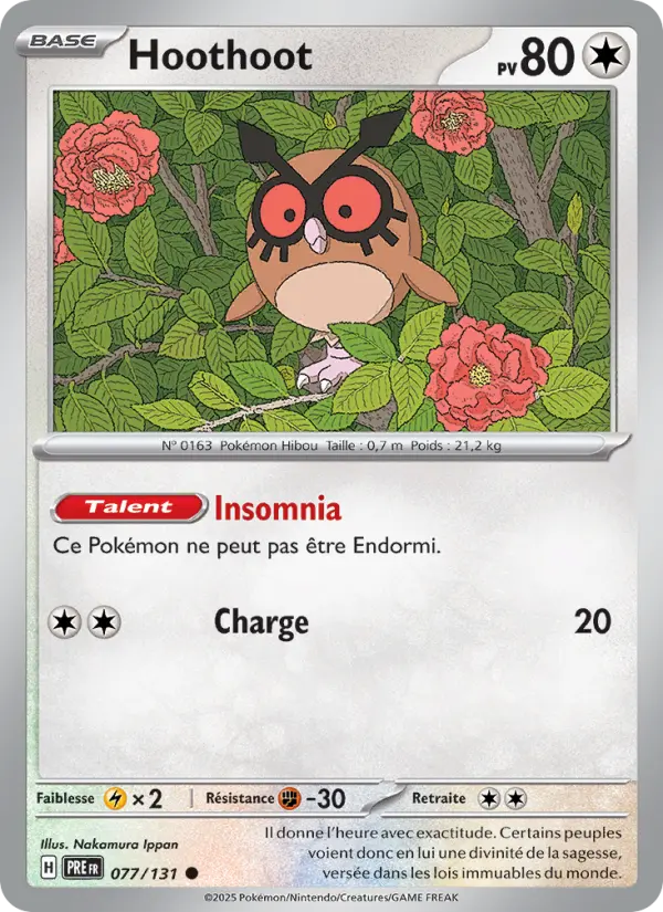Hoothoot - Nakamura Ippan