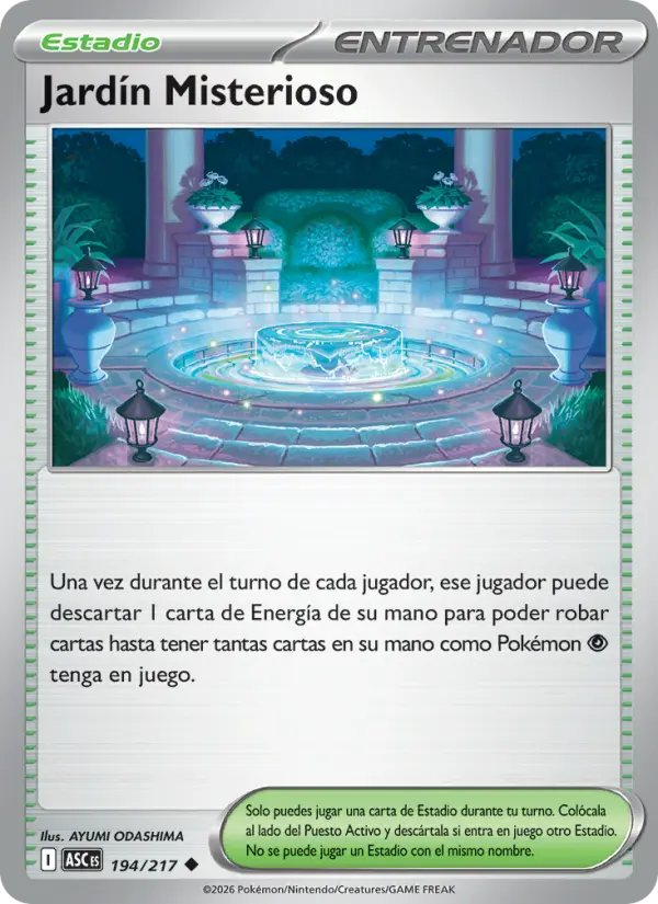 Jardín Misterioso - AYUMI ODASHIMA
