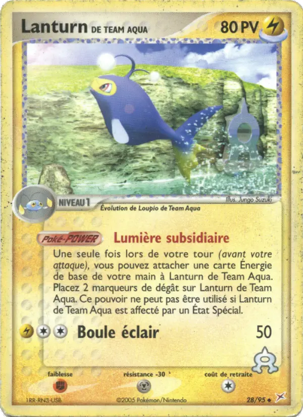 Lanturn de Team Aqua - Jungo Suzuki