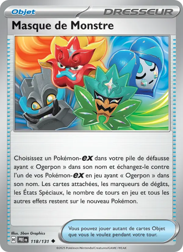 Masque de Monstre