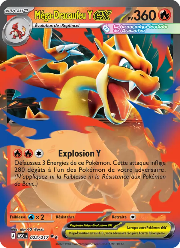 Méga-Dracaufeu Y-ex