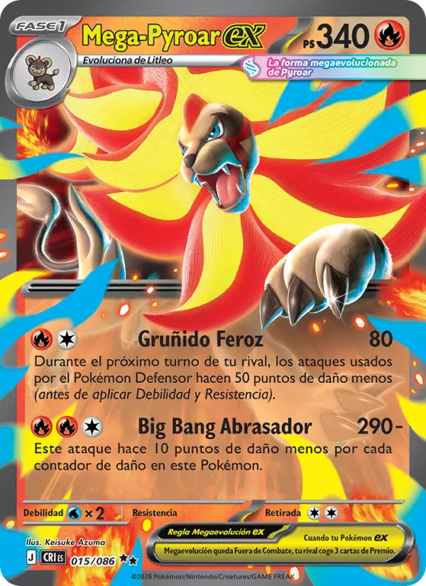 Mega-Pyroar ex