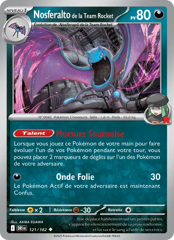 Nosferalto de la Team Rocket