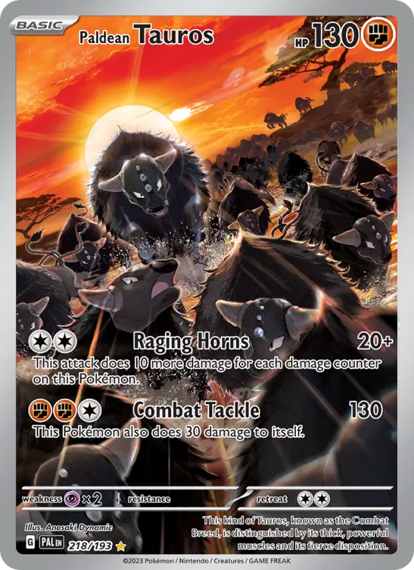 Paldean Tauros