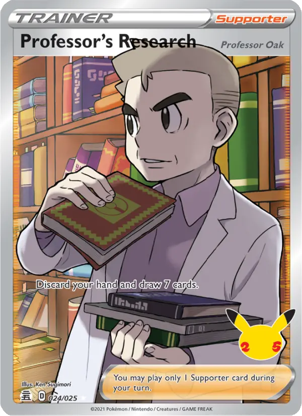 Professor's Research (Professor Oak) - Ken Sugimori