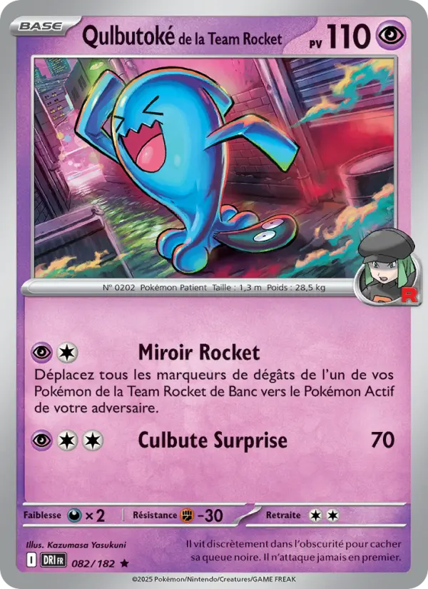 Qulbutoké de la Team Rocket - Kazumasa Yasukuni