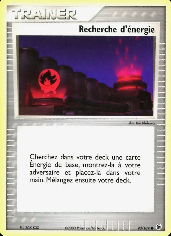 Recherche d'énergie - Kai Ishikawa