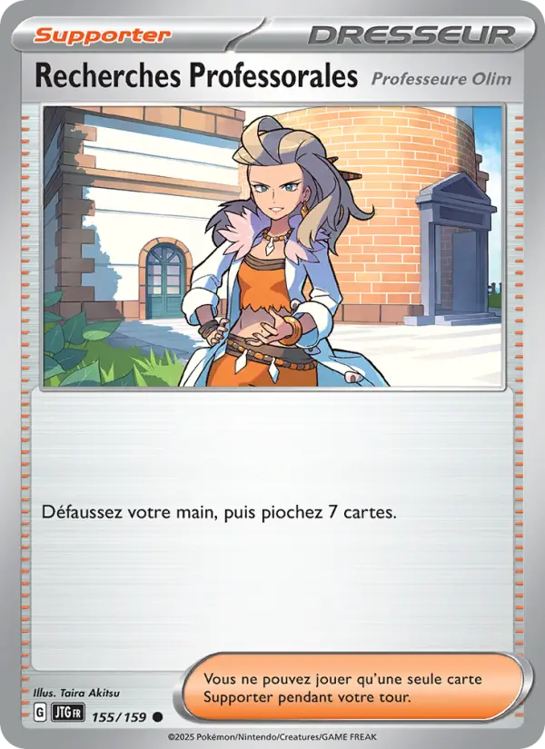 Recherches Professorales - Taira Akitsu