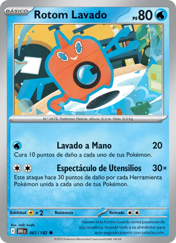 Rotom Lavado - miki kudo