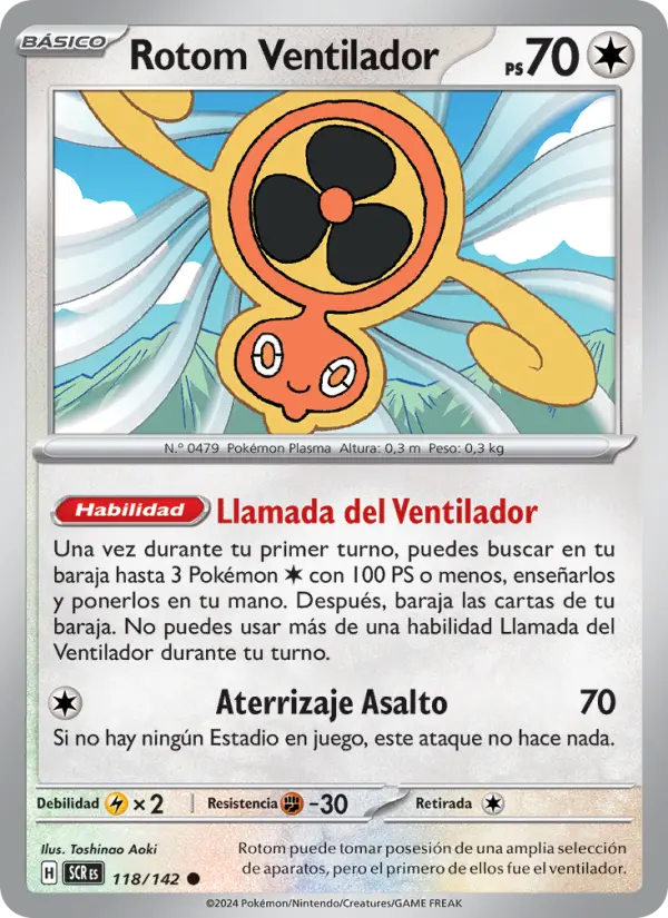 Rotom Ventilador - Toshinao Aoki