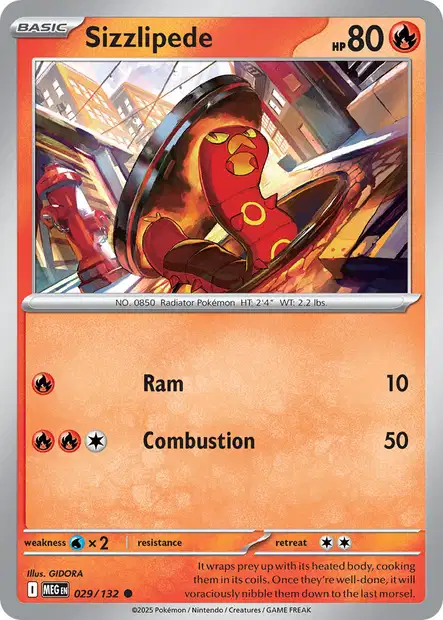 Sizzlipede
