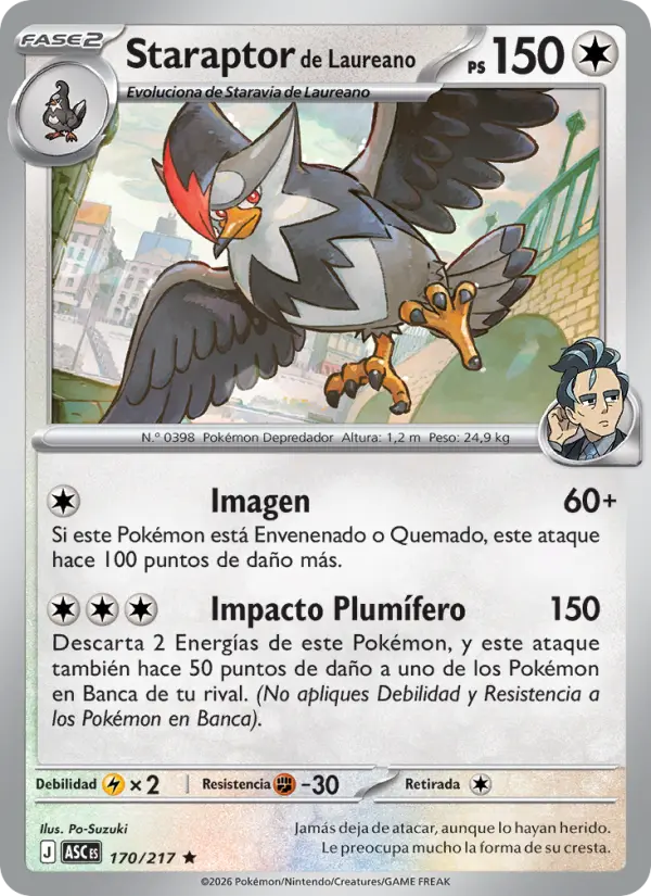 Staraptor de Laureano