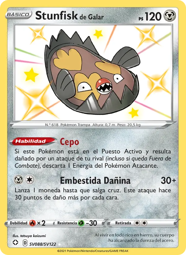 Stunfisk de Galar
