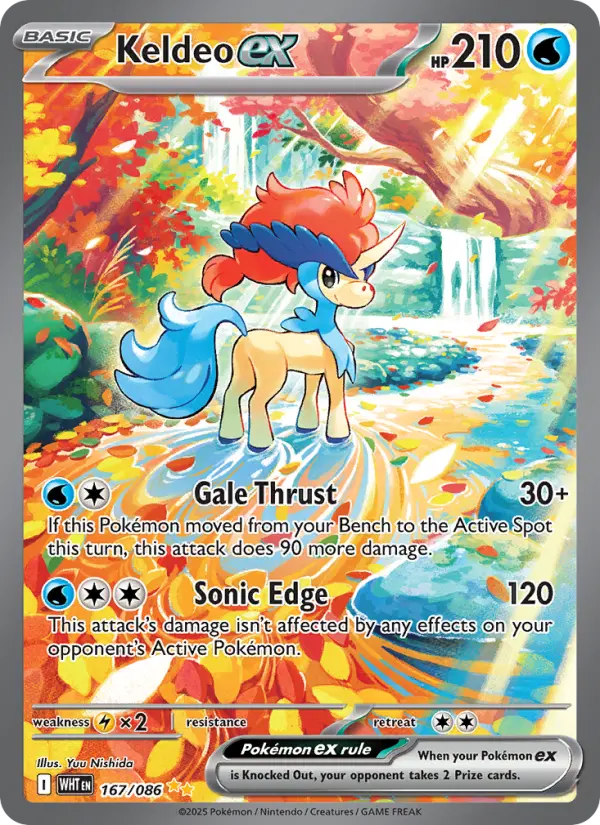 Keldeo ex - Yuu Nishida