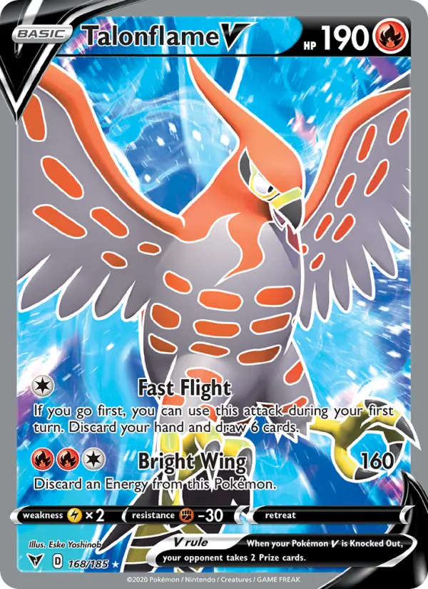 Talonflame V - Eske Yoshinob