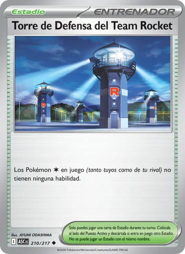 Torre de Defensa del Team Rocket - AYUMI ODASHIMA