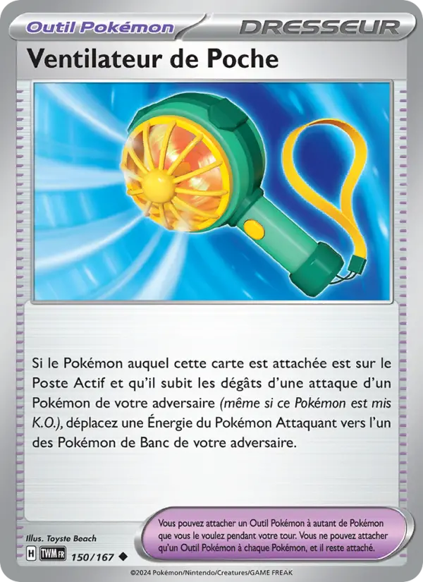 Ventilateur de Poche